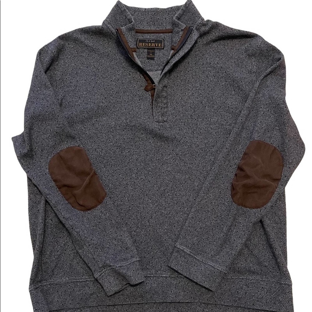 Jos. A. Bank Zip Front Pullover Sweater XL